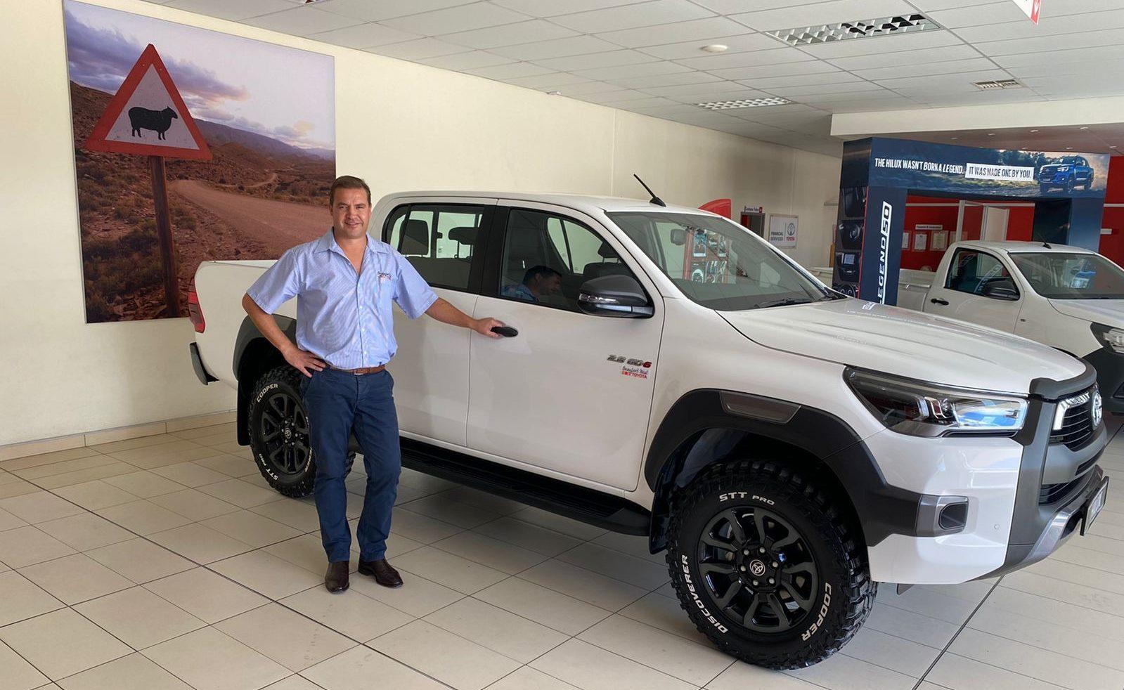 Kobus Botes, partner and Dealer Principal, fighting the good fight in a difficult environment in Beaufort West.