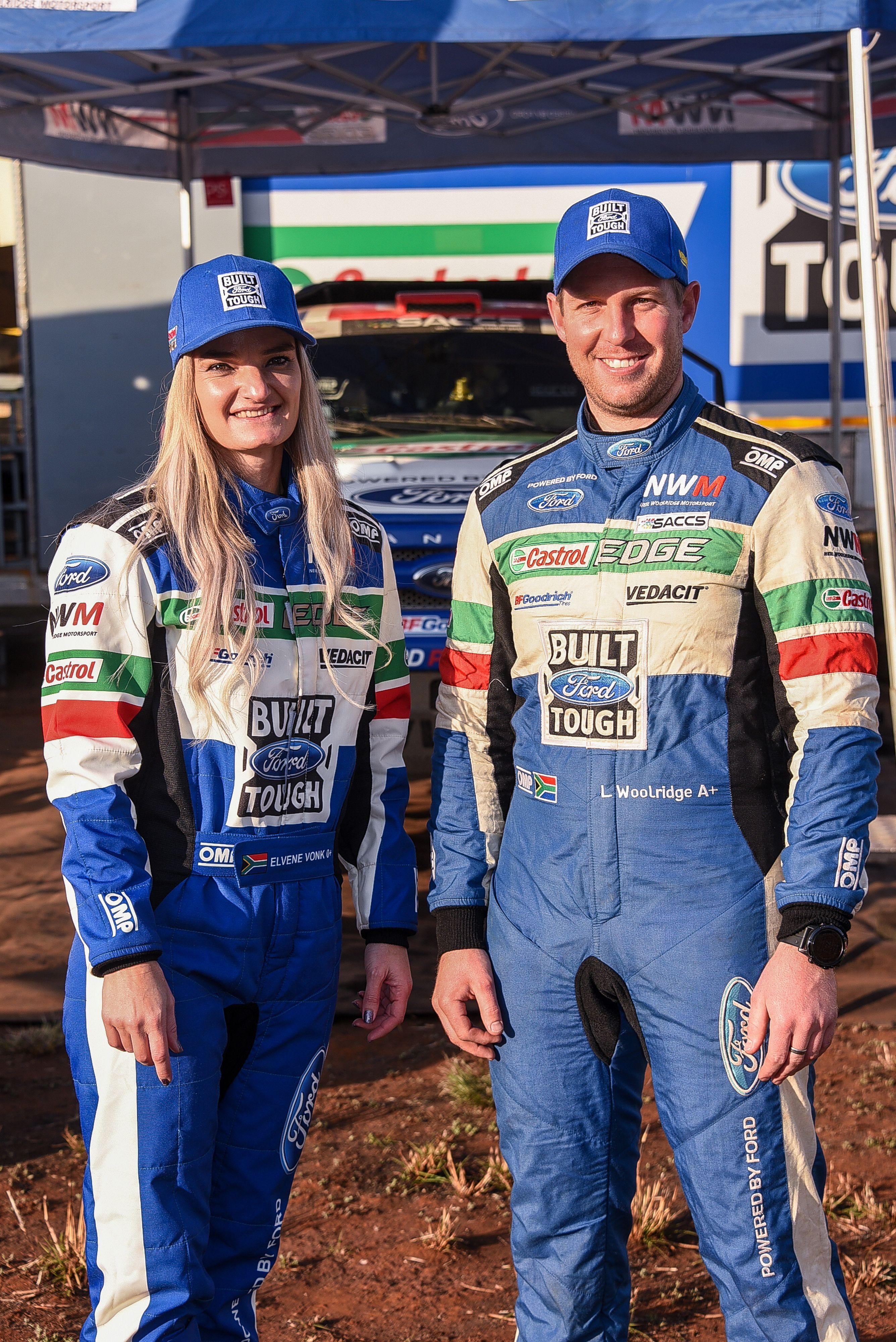 Elvéne Vonk and Lance Woolridge.