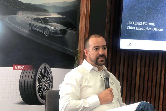 Bridgestone CEO Jacques Fourie
