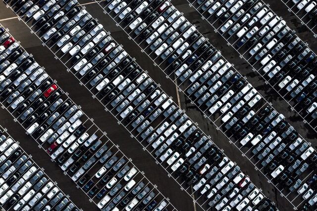 stock image vehicles parked - Ryan Searle